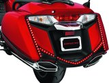Kuryakyn LED Saddlebag Accent Swoops 3247 Lights, Swoops, LED, Red Bulb, Black Housing, for use on Honda®, Pair thumbnail 5