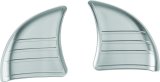 Kuryakyn Tri-Line Inner Fairing Cover Plates 6978 Trim Accents, Plates, ABS Plastic, Chrome, Harley-Davidson®, Pair thumbnail 3
