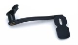 Kuryakyn Extended Brake Pedals 9673 Foot Control, Pedal, Steel, Black Powdercoated, Harley-Davidson®, Each thumbnail 1