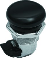 Kuryakyn Push Button Fuel Door Components 7428 Component, Latch, Harley-Davidson®, Gloss Black, Each thumbnail 2