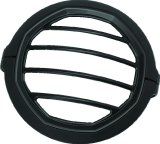 Kuryakyn Dillinger Headlight Trim Rings 6688 Ring, Dillinger, Aluminum, Black, 5.750 in. Diameter, Harley-Davidson®, Each thumbnail 2