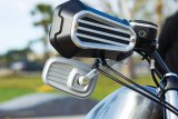 Kuryakyn Dillinger Handguards 6708 Handguards, Dillinger, Aluminum, Silver, Harley-Davidson®, Pair thumbnail 2