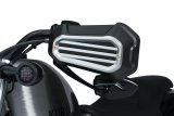 Kuryakyn Dillinger Handguards 6708 Handguards, Dillinger, Aluminum, Silver, Harley-Davidson®, Pair thumbnail 4