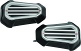 Kuryakyn Dillinger Handguards 6708 Handguards, Dillinger, Aluminum, Silver, Harley-Davidson®, Pair thumbnail 6