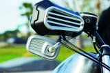 Kuryakyn Dillinger Handguards 6708 Handguards, Dillinger, Aluminum, Silver, Harley-Davidson®, Pair thumbnail 8