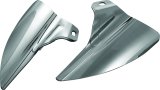 Kuryakyn AirMaster Reflective Saddle Shields 1316 Shields, Polycarbonate, Smoke Finish, Bolt-On, Harley-Davidson®, Pair thumbnail 3
