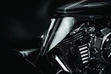 Kuryakyn AirMaster Reflective Saddle Shields 1316 Shields, Polycarbonate, Smoke Finish, Bolt-On, Harley-Davidson®, Pair thumbnail 7