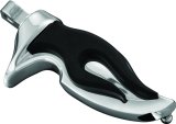 Kuryakyn Flamin' Pegs 4416 Pegs, Steel, Chrome, Flame, Hardware Included, Pair thumbnail 3