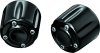 Kuryakyn Grip End Weights 6339 Weights, Aluminum, Black Powdercoat, Each thumbnail 4