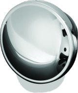 Kuryakyn Replacement Vented Gas Caps 8669 Fuel Tank Cap, Replacement, Vented, Right Hand Threaded, Plastic, Chrome, Harley-Davidson®, Each thumbnail 2