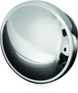 Kuryakyn Replacement Vented Gas Caps 8669 Fuel Tank Cap, Replacement, Vented, Right Hand Threaded, Plastic, Chrome, Harley-Davidson®, Each thumbnail 3