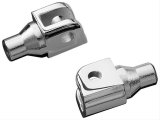 Kuryakyn Tapered Peg Adapters 8811 Motorcycle Foot Adapters, Tapered, Rear, Adjustable, Steel, Chrome, Yamaha, Pair thumbnail 1