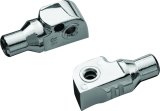 Kuryakyn Tapered Peg Adapters 8811 Motorcycle Foot Adapters, Tapered, Rear, Adjustable, Steel, Chrome, Yamaha, Pair thumbnail 3