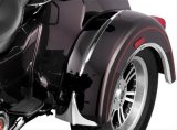 Kuryakyn Fender Accents 7217 Rear Accents, ABS Plastic, Chrome, Pair thumbnail 1