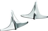 Kuryakyn Fender Accents 7217 Rear Accents, ABS Plastic, Chrome, Pair thumbnail 3