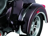 Kuryakyn Fender Accents 7217 Rear Accents, ABS Plastic, Chrome, Pair thumbnail 4