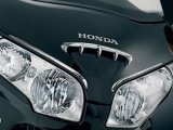 Kuryakyn Fairing Scoop Trim Accents 7322 Motorcycle Trim, ABS Plastic, Chrome Finish, Self-Adhesive, For use on Honda® GL 1800, Each thumbnail 2