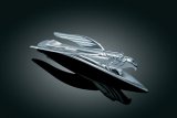 Kuryakyn Deco Eagle Fender Ornaments 7333 Ornament, Eagle, ABS Plastic, Chrome, Harley-Davidson®, for use on Honda®, Each thumbnail 3