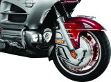 Kuryakyn Deco Eagle Fender Ornaments 7333 Ornament, Eagle, ABS Plastic, Chrome, Harley-Davidson®, for use on Honda®, Each thumbnail 9