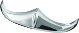 Kuryakyn Fender Accents 8642 Accent, Front Fender, ABS Plastic, Chrome, Adhesive Installation, Harley-Davidson®, Each thumbnail 3