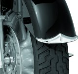 Kuryakyn Fender Accents 8642 Accent, Front Fender, ABS Plastic, Chrome, Adhesive Installation, Harley-Davidson®, Each thumbnail 5