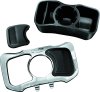 Kuryakyn Glove Box Cubbies 1669 Cubby, Chrome with Black Lids , Plastic/Foam, For Use On Honda® GL1800, Each thumbnail 6