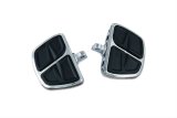 Kuryakyn Kinetic Mini Boards 7610 Floorboards, Boards, Steel, Chrome, Harley-Davidson®, Pair thumbnail 1