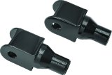Kuryakyn Tapered Peg Adapters 8864 Adapter, Gloss Black, Honda®, Pair thumbnail 2