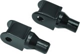 Kuryakyn Tapered Peg Adapters 8864 Adapter, Gloss Black, Honda®, Pair thumbnail 3