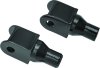Kuryakyn Tapered Peg Adapters 8864 Adapter, Gloss Black, Honda®, Pair thumbnail 4