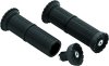 Kuryakyn Riot Grips 3587 Grips, Riot, Aluminum, Black, Twist Throttle Compatible, 1 in. Bar Diameter, Pair thumbnail 4