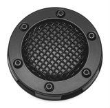 Kuryakyn Mesh Gas Caps 6549 Fuel Tank Cap, Mesh, Aluminum, Blackpowdercoated, Harley-Davidson®, Each thumbnail 1