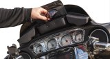 Kuryakyn Batwing Fairing Pouch Bags 5261 Saddle Bags, Pouch, Fairing, Vinyl, Black, Harley-Davidson®, Each thumbnail 2
