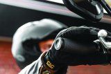 Kuryakyn Thresher Grips 5943 Grips, Thresher, Aluminum, Black, Twist Throttle Compatible, 1 in. Bar Diameter, Harley-Davidson®, Pair thumbnail 4