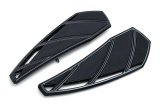 Kuryakyn Phantom Floorboards 5771 Floorboards, Driver, Aluminum, Gloss Black, Driver Location, Indian, Pair thumbnail 2