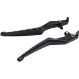 Kuryakyn Omni Levers 6777 Lever, Brake and Clutch, Omni, Aluminum, Black, Honda®, Pair thumbnail 1