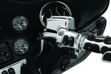 Kuryakyn Handlebar Control Covers 1740 Motorcycle Dress-Up Kit, Cover, Brake & Clutch, Chrome Finish, Harley-Davidson®, Set thumbnail 2