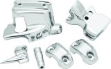Kuryakyn Handlebar Control Covers 1740 Motorcycle Dress-Up Kit, Cover, Brake & Clutch, Chrome Finish, Harley-Davidson®, Set thumbnail 4