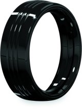 Kuryakyn Headlight Trim Rings 7276 Ring, Aluminum, Black, 7 in., Harley-Davidson®, Each thumbnail 3
