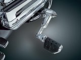 Kuryakyn Ergo III Cruise Mounts 4081 Foot Pegs, Mounts, Trident Dually ISO Style, Steel, Chrome, for use on Honda®, Pair thumbnail 2