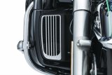 Kuryakyn Radiator Grilles 7681 Grilles, ABS Plastic, Chrome, Harley-Davidson®, Pair thumbnail 2