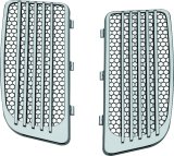 Kuryakyn Radiator Grilles 7681 Grilles, ABS Plastic, Chrome, Harley-Davidson®, Pair thumbnail 4