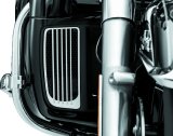 Kuryakyn Radiator Grilles 7681 Grilles, ABS Plastic, Chrome, Harley-Davidson®, Pair thumbnail 5