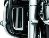 Kuryakyn Radiator Grilles 7681 Grilles, ABS Plastic, Chrome, Harley-Davidson®, Pair thumbnail 6