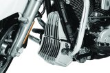 Kuryakyn Oil Cooler Covers 6417 Cover, Snap-in, ABS Plastic, Chrome, Harley-Davidson®, Each thumbnail 2