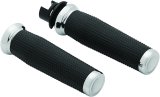 Kuryakyn Thresher Grips 5944 Grips, Thresher, Aluminum, Chrome, 1 in. Bar, Indian, Pair thumbnail 3
