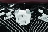 Kuryakyn Precision Coil Covers 6466 Exterior Trim Accent, Cover, Aluminum, Chrome, Harley-Davidson®, Each thumbnail 3