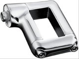 Kuryakyn Side Mount License Plate Clamps 3186 Clamp, Mount, Aluminum, Chrome Plated, Harley-Davidson®, Each thumbnail 1