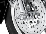 Kuryakyn Roman Axle Caps 1225 Caps, Roman, Steel, Chrome, Harley-Davidson®, Pair thumbnail 1