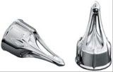 Kuryakyn Roman Axle Caps 1225 Caps, Roman, Steel, Chrome, Harley-Davidson®, Pair thumbnail 2